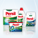 Persil Waschmittel‑Sortiment aus Pulver, Universal Aktiv Gel und 4in1 Discs für vielseitige, kraftvolle und farbschonende Reinigung.
